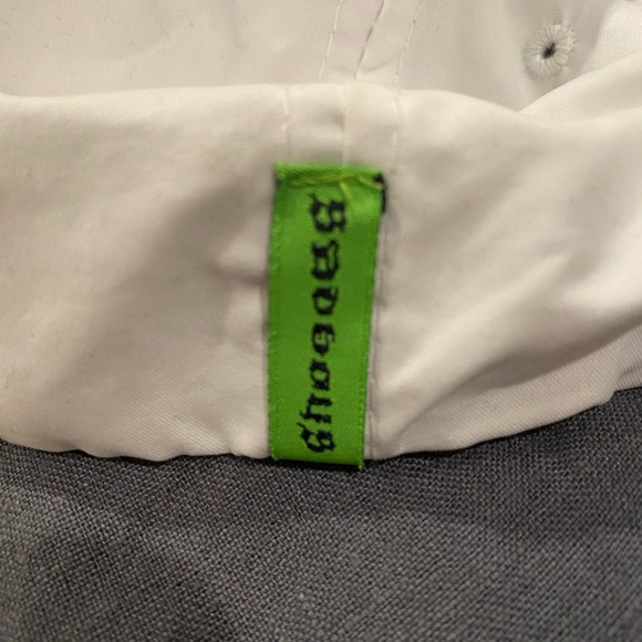 Yung Lean Sadboys Bladee Drain Gang Gravity Boys Shield Gang Sad Face Hat White - Picture 4 of 5